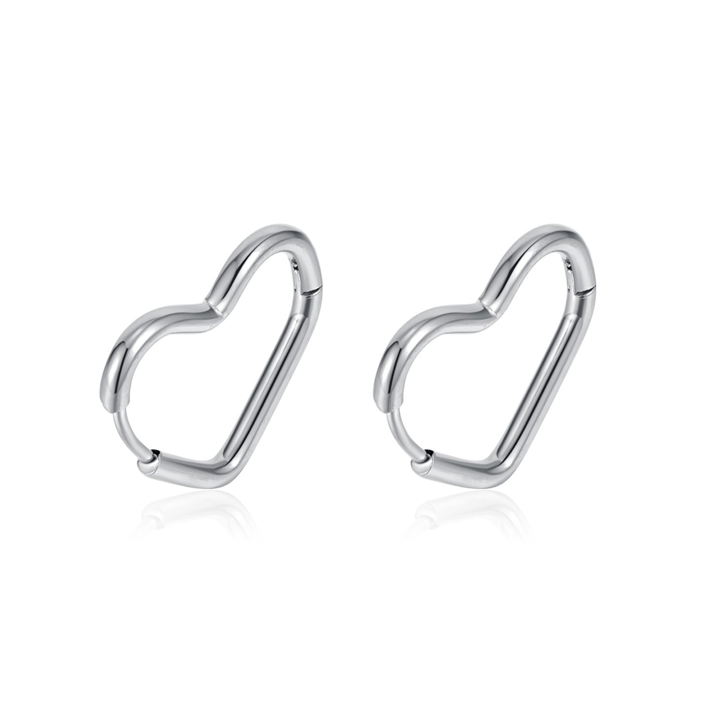 Style Love Titanium Steel Simple Niche Earrings