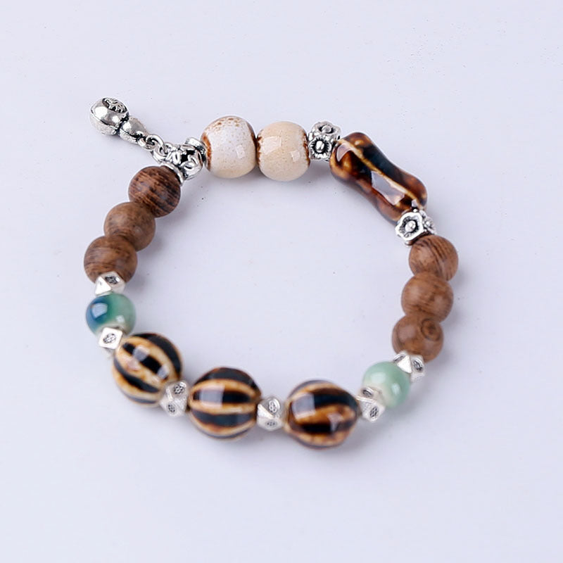 Ceramic High Temperature Kiln Transmutation Beads Mix Match Personalized Bracelets