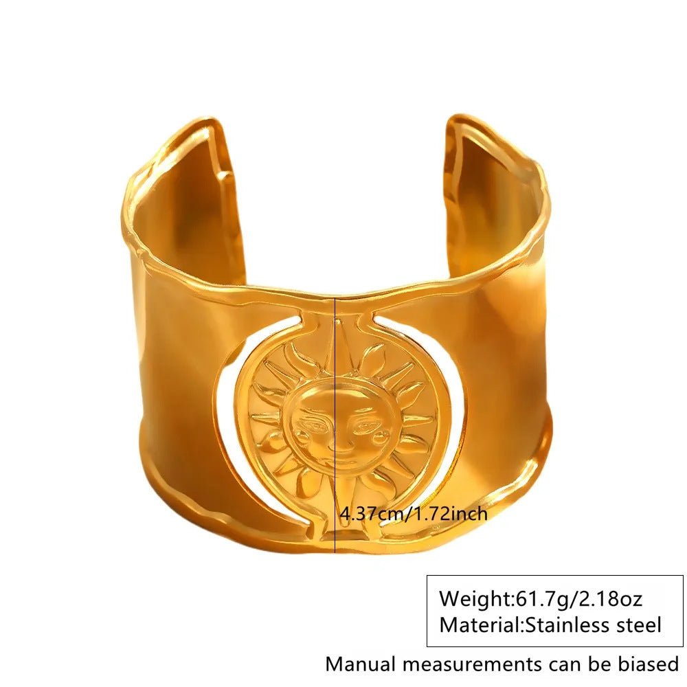 Steel Oil Dripping Cherry Special Interest Light Luxury Flowers Openings Bracelet
