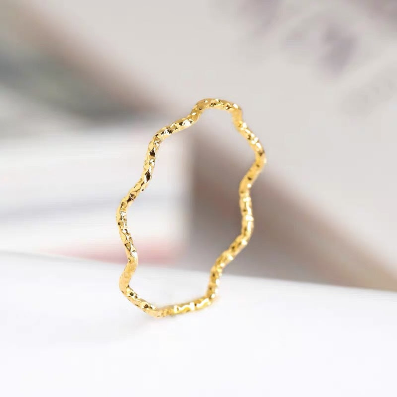 Women's Design Light Luxury Fashion Personality Titanium Steel Rings