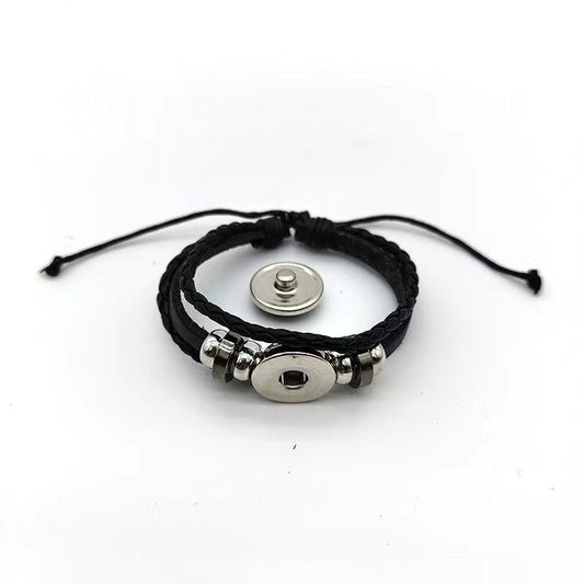 Hidden Hook Woven Upper Buckle Inner Diameter Bracelets