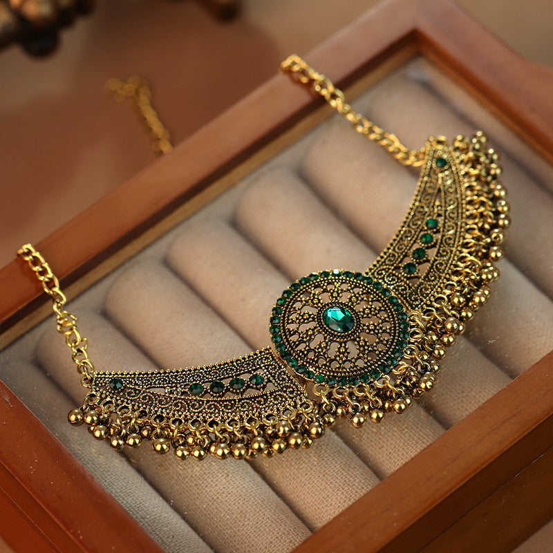 Women's Matching Wings Drop Beads Exaggerated Bohemian Style Jewelry Set