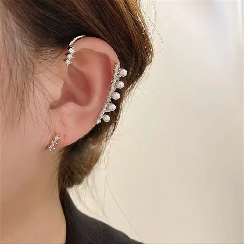 Ear Hook Clip One Without Pierced Senior Tassel Earrings