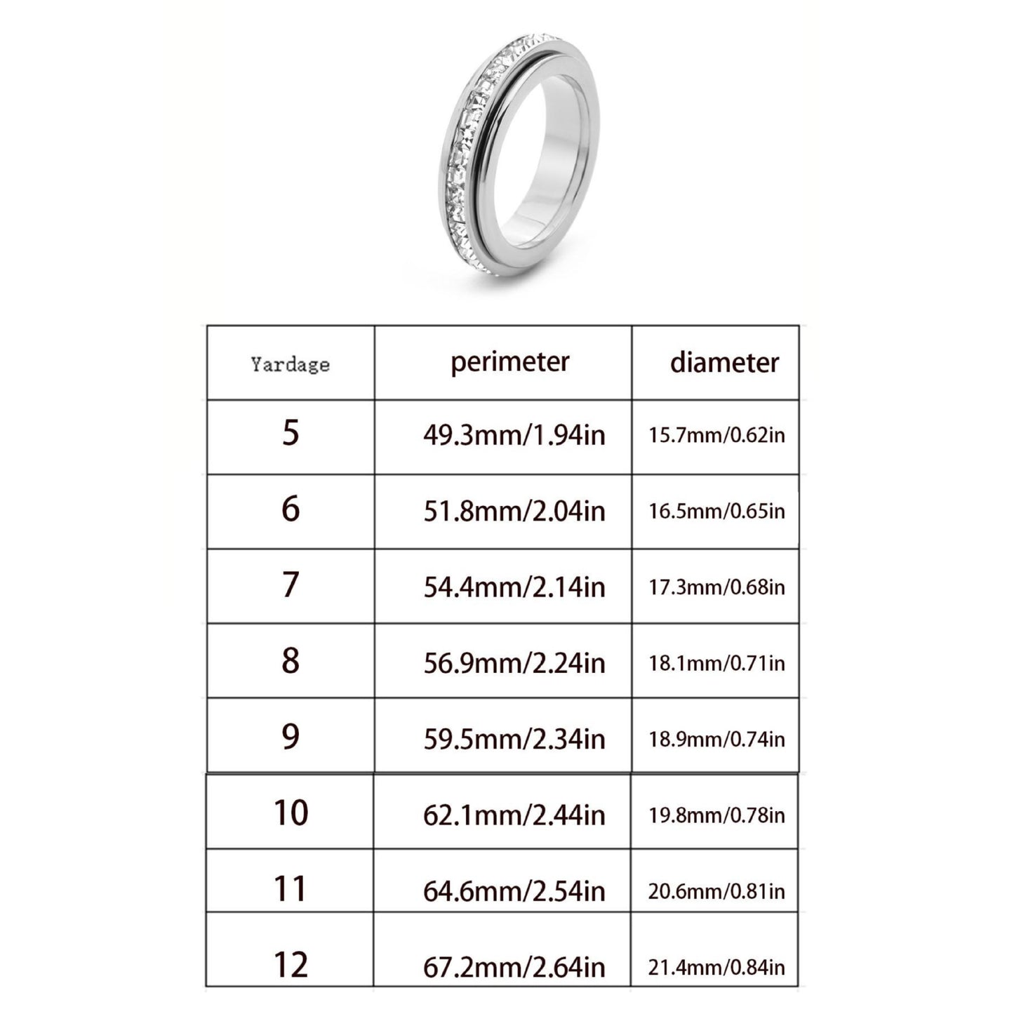 Diamond Niche Decompression Can Rotatable Tail Ring