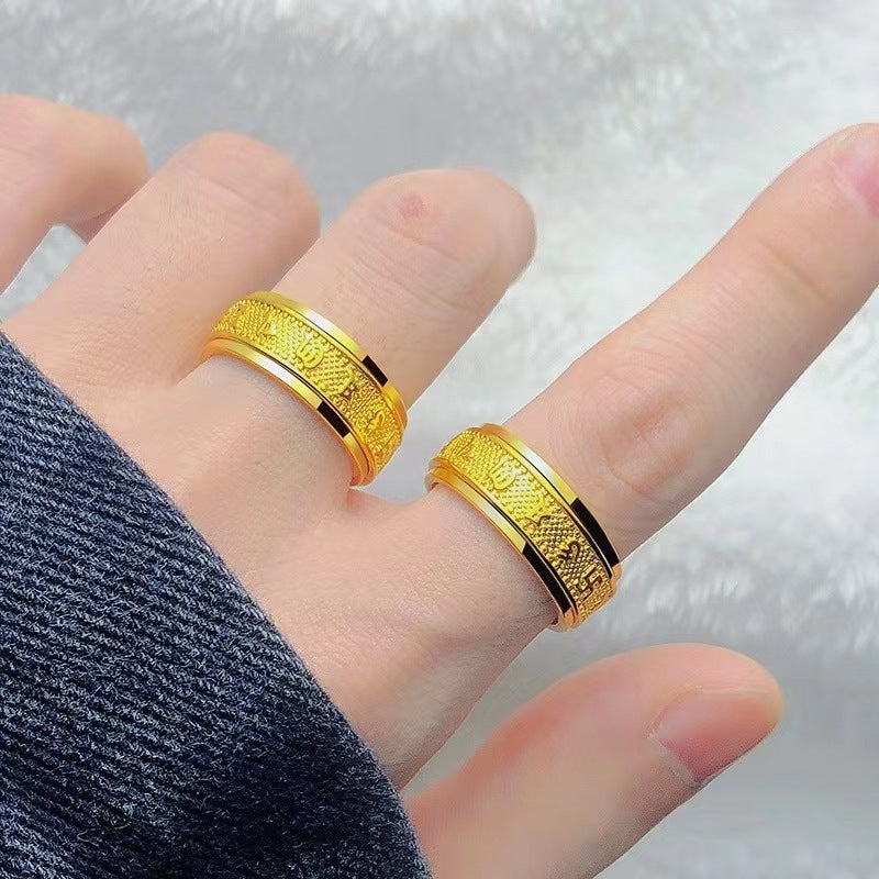 Spinning Domineering Pair For Couple Live Rings