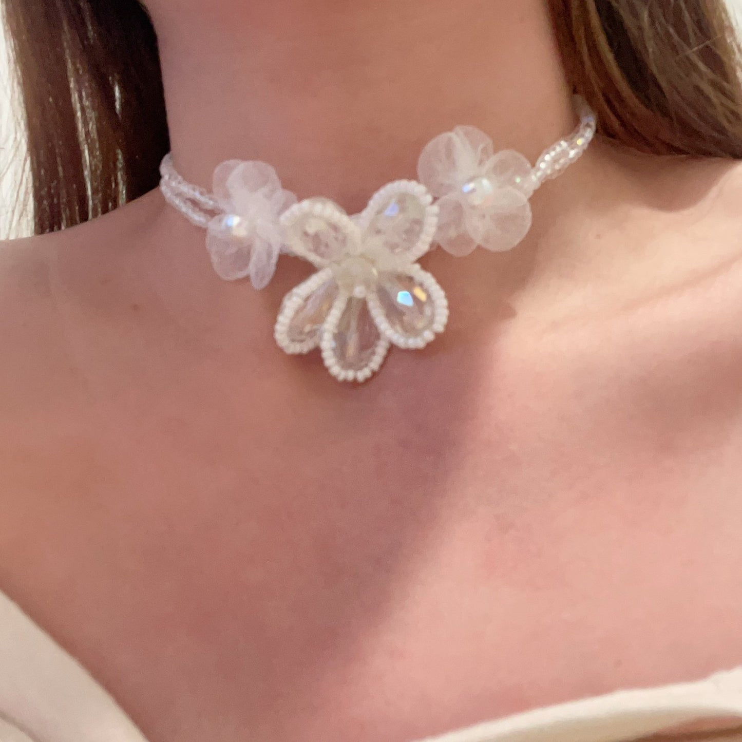 String Beads Sweet Lady Temperamental Clavicle Necklaces