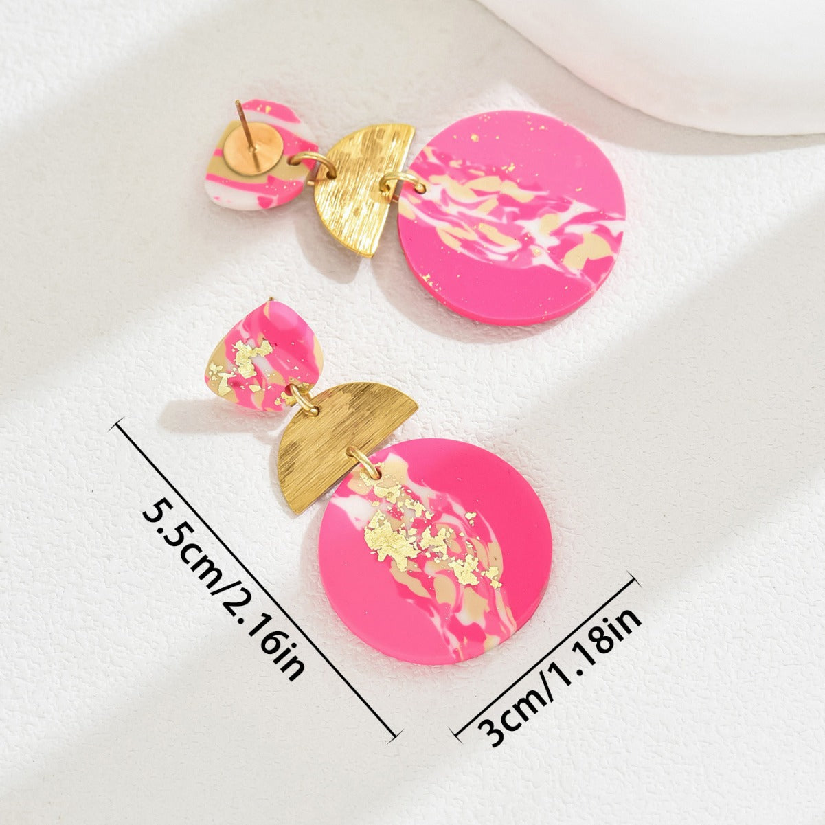 Women's Niche Acrylic Design Ear Affordable Luxury Earrings