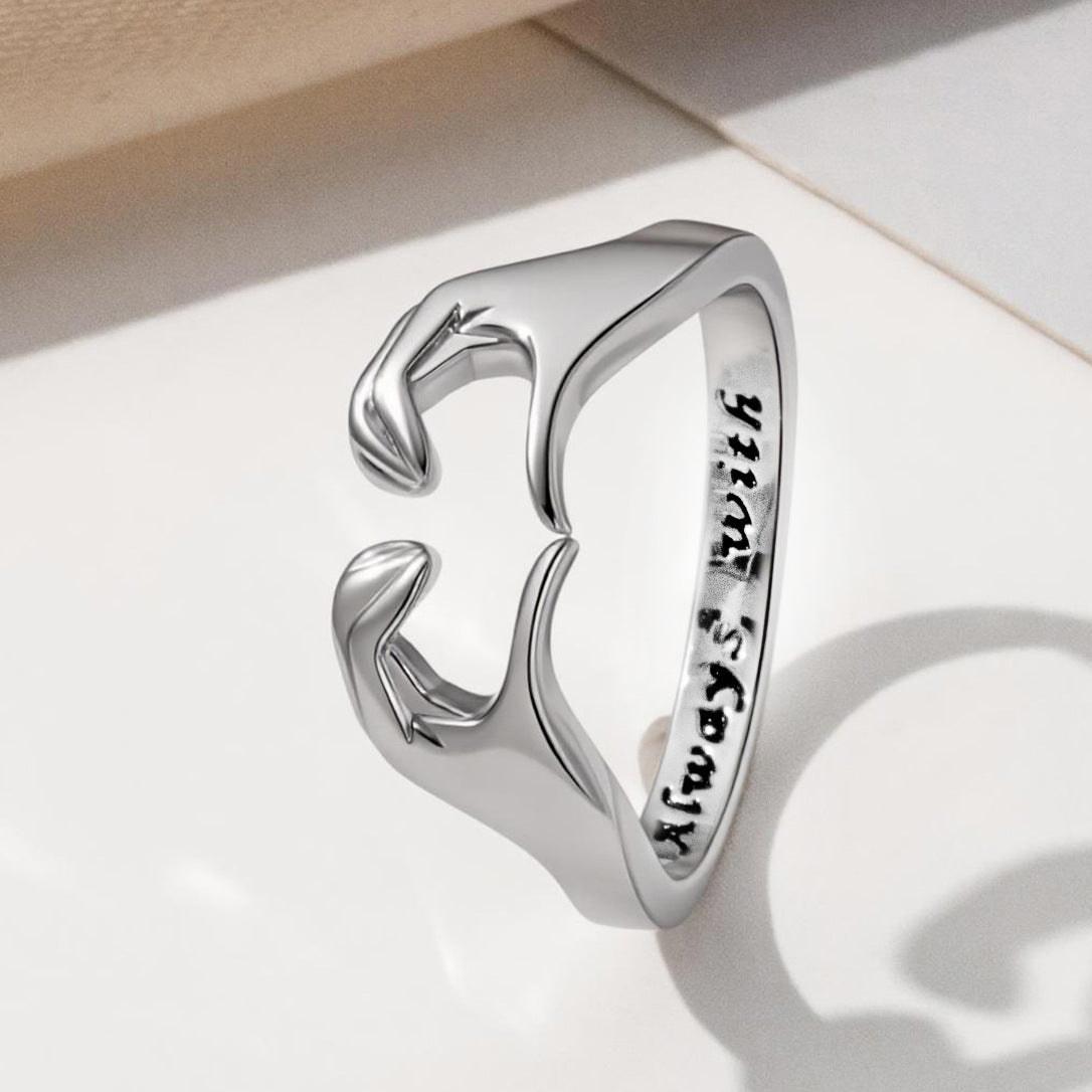 Hands Than Heart Fashion Love Hug Lovers Wild Bracelets