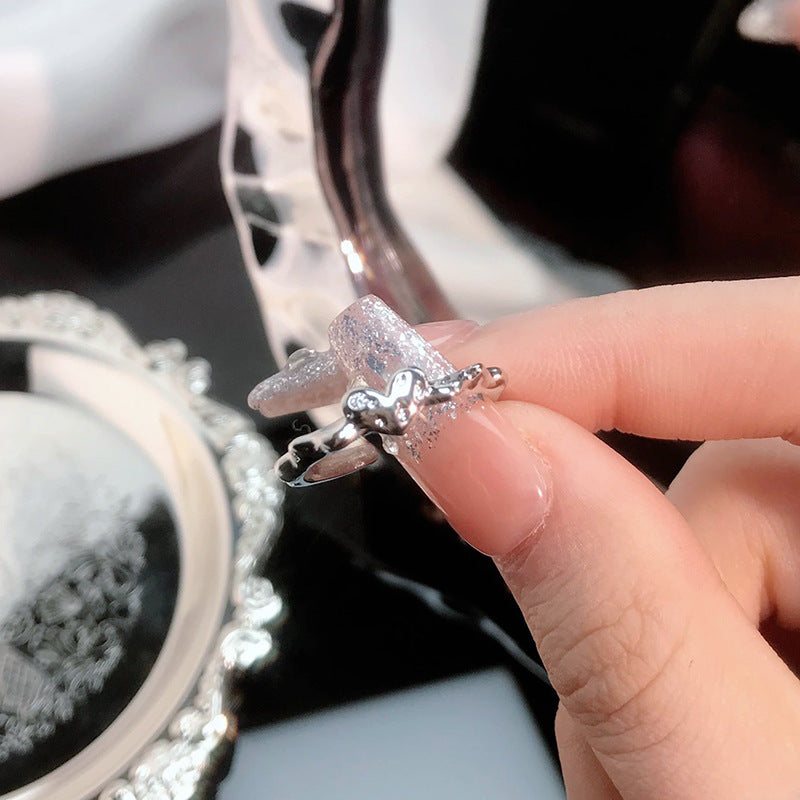 Minimalist Heart Geometric Simple Open Design Bracelets