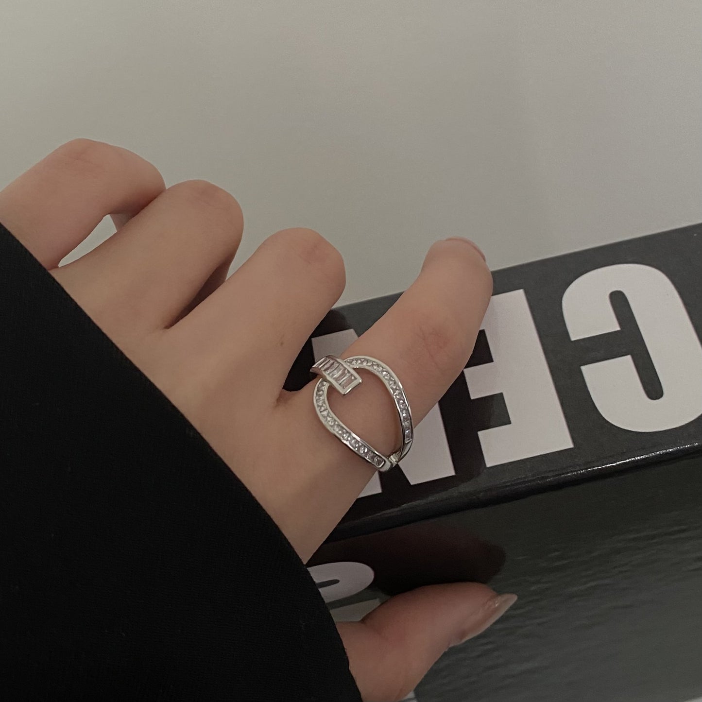 Nose Simple Opening Female Niche Design Rings