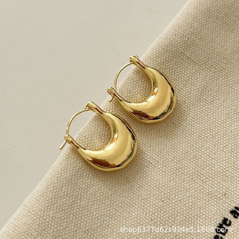 Fashion High Sense Light Luxury Temperament Eardrops Earrings