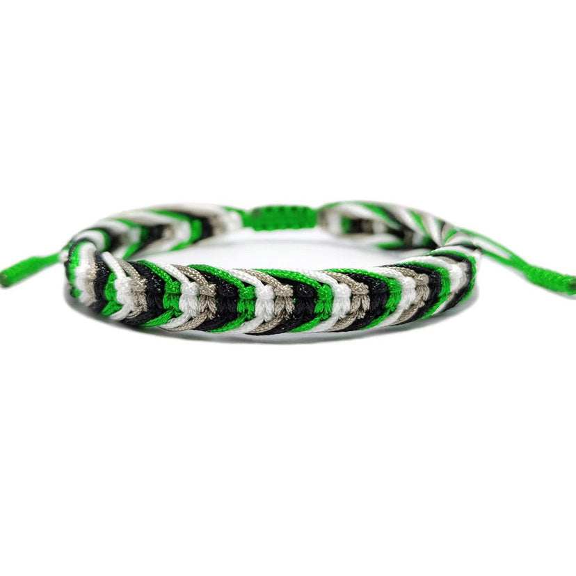 Hand Woven Rope Flag Color Matching Bracelets