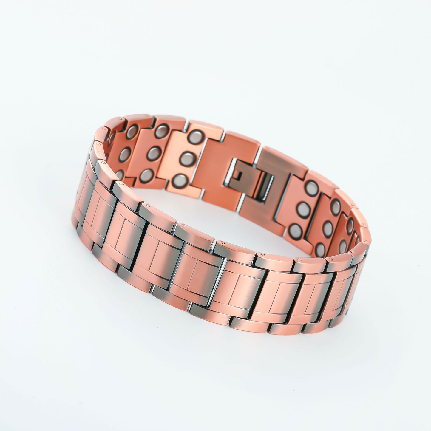 Pattern Watchband Buckle Three Rows Magnet Retro Bracelets