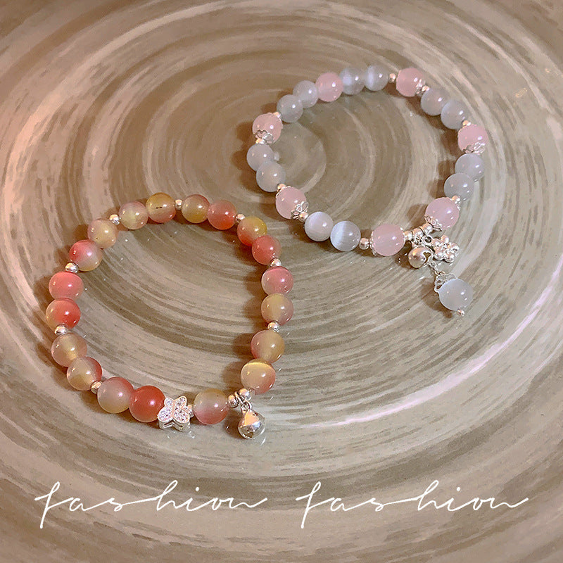 Opal Bell Female Light Luxury Minority Bracelets