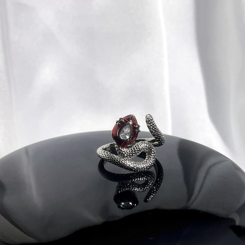 Enamel Sweet Cool Punk Cold Wind Rings