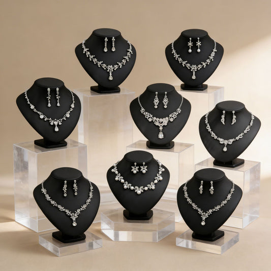 Drop Light Luxury Minority Clavicle Chain Palace Style Earrings