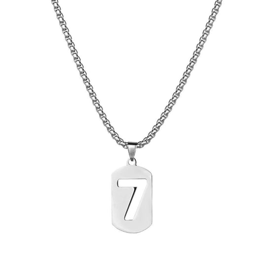 Titanium Steel Stainless Neutral Lucky Clavicle Necklaces
