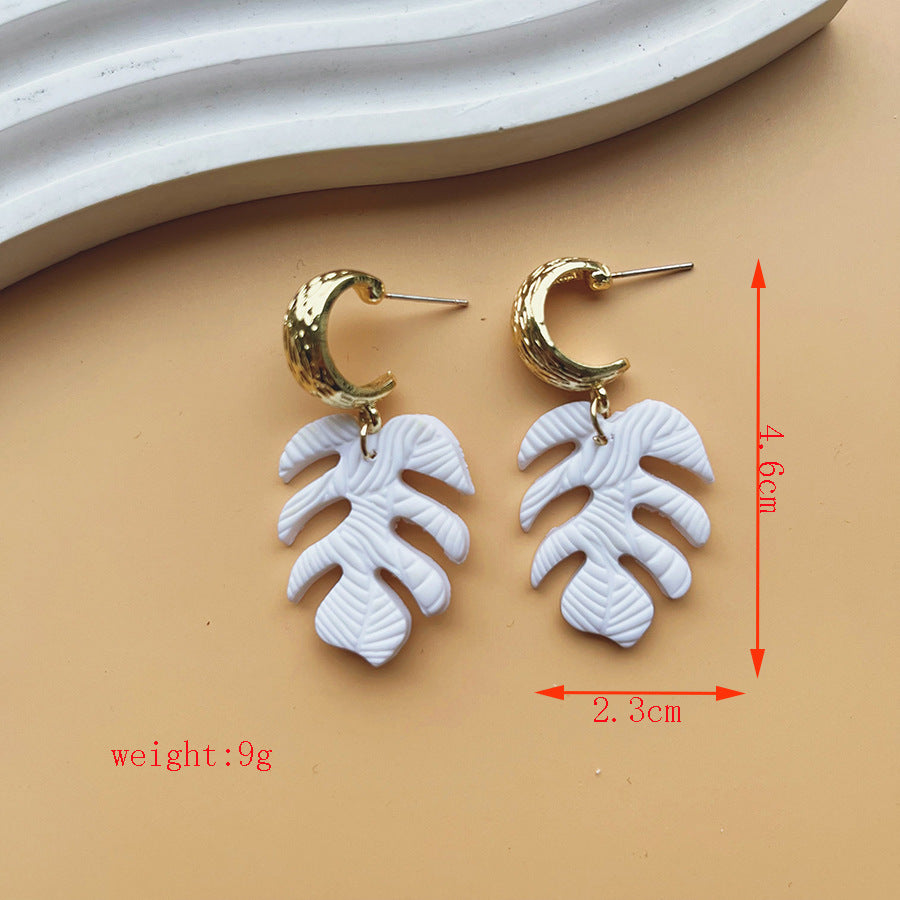 Seaside Beach Vacation Niche High-grade Handmade Earrings