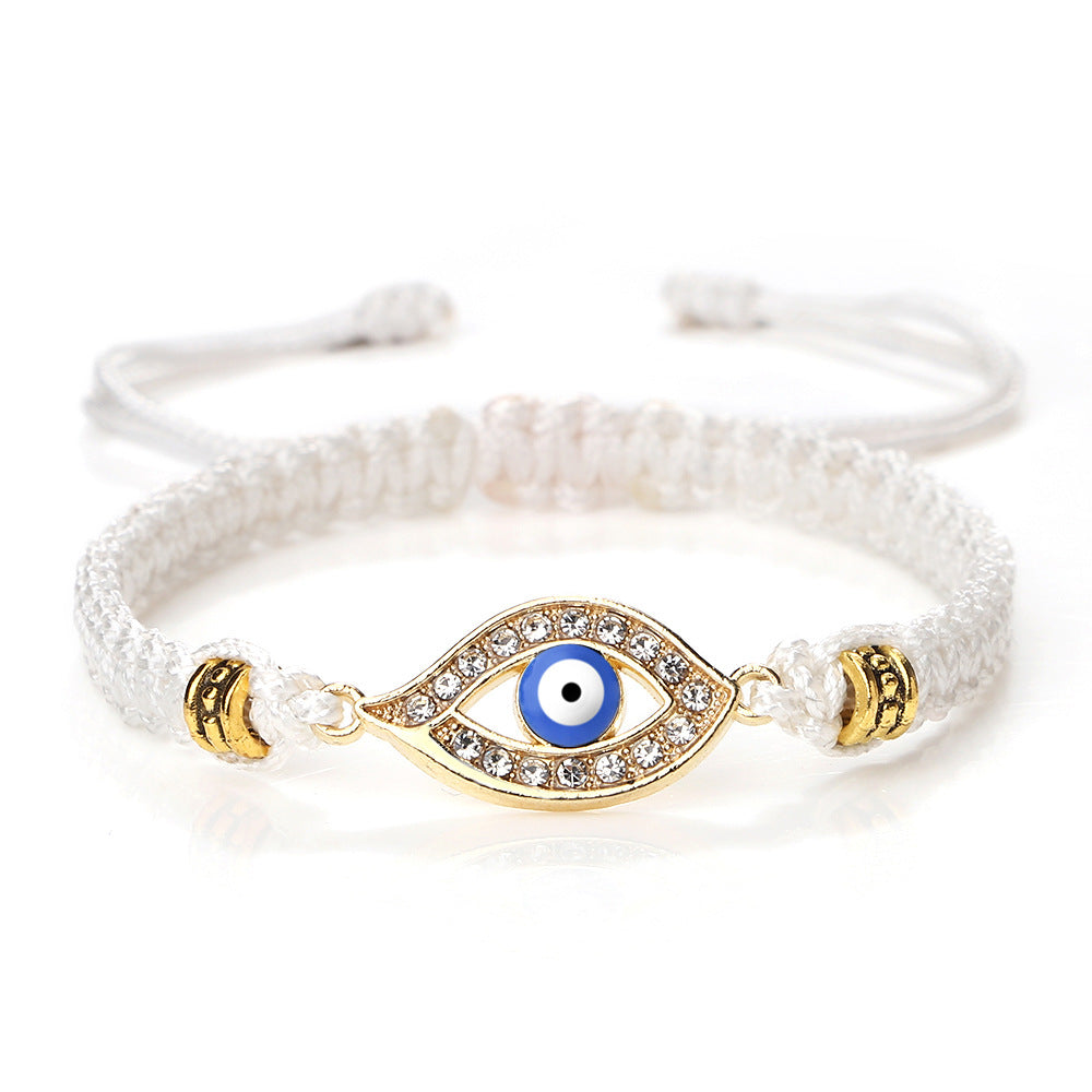 Devil's Eye Starry Eyes Woven Couple Bracelet