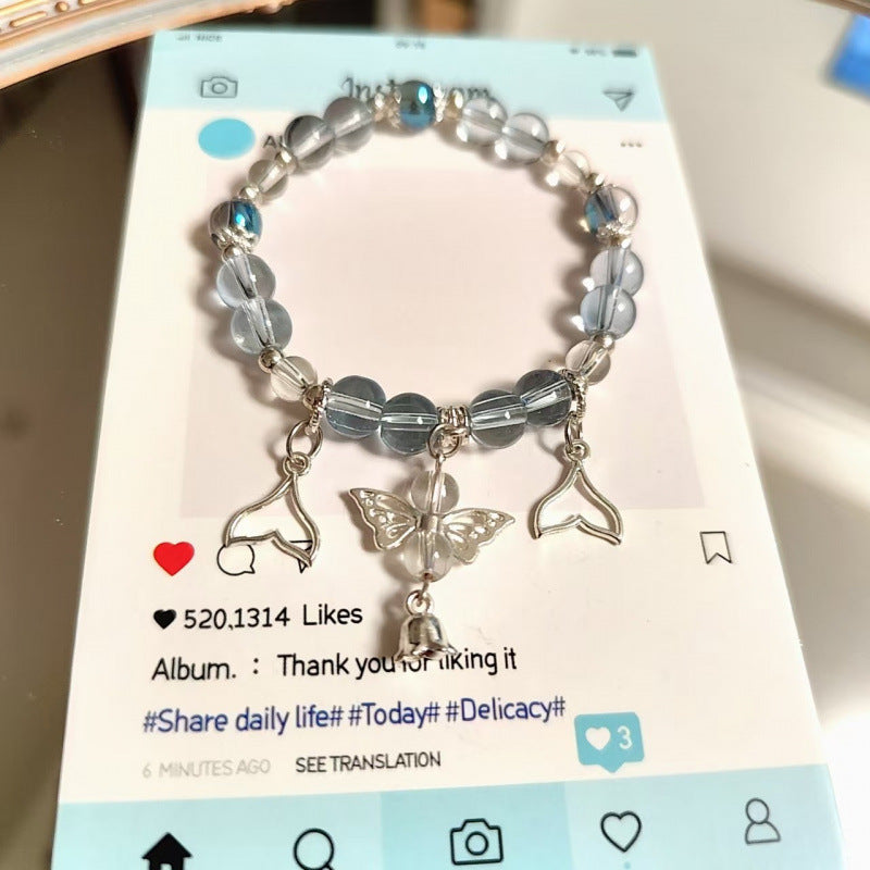 Moon Glazed Female Design Simple High Sense Versatile Bracelet