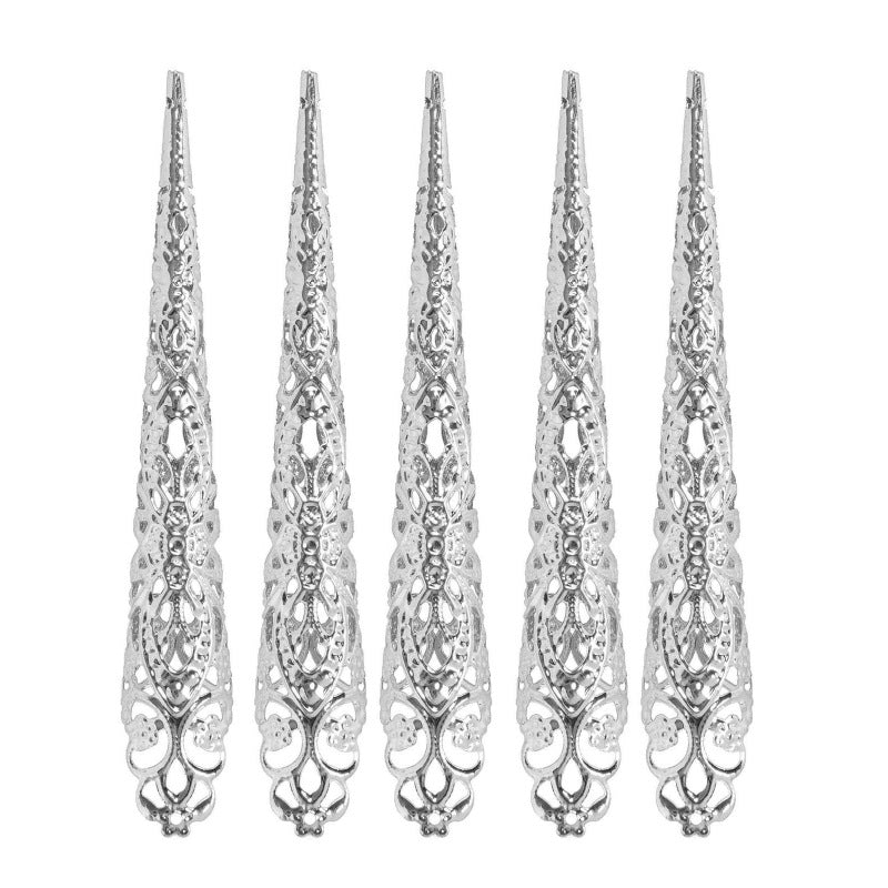 Women's Props Golden Young Of India Nails Rings