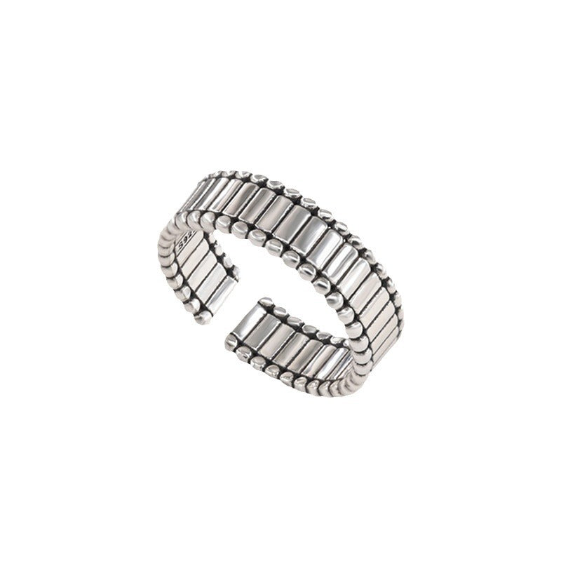 Niche Design Irregular Geometric Female Style Rings