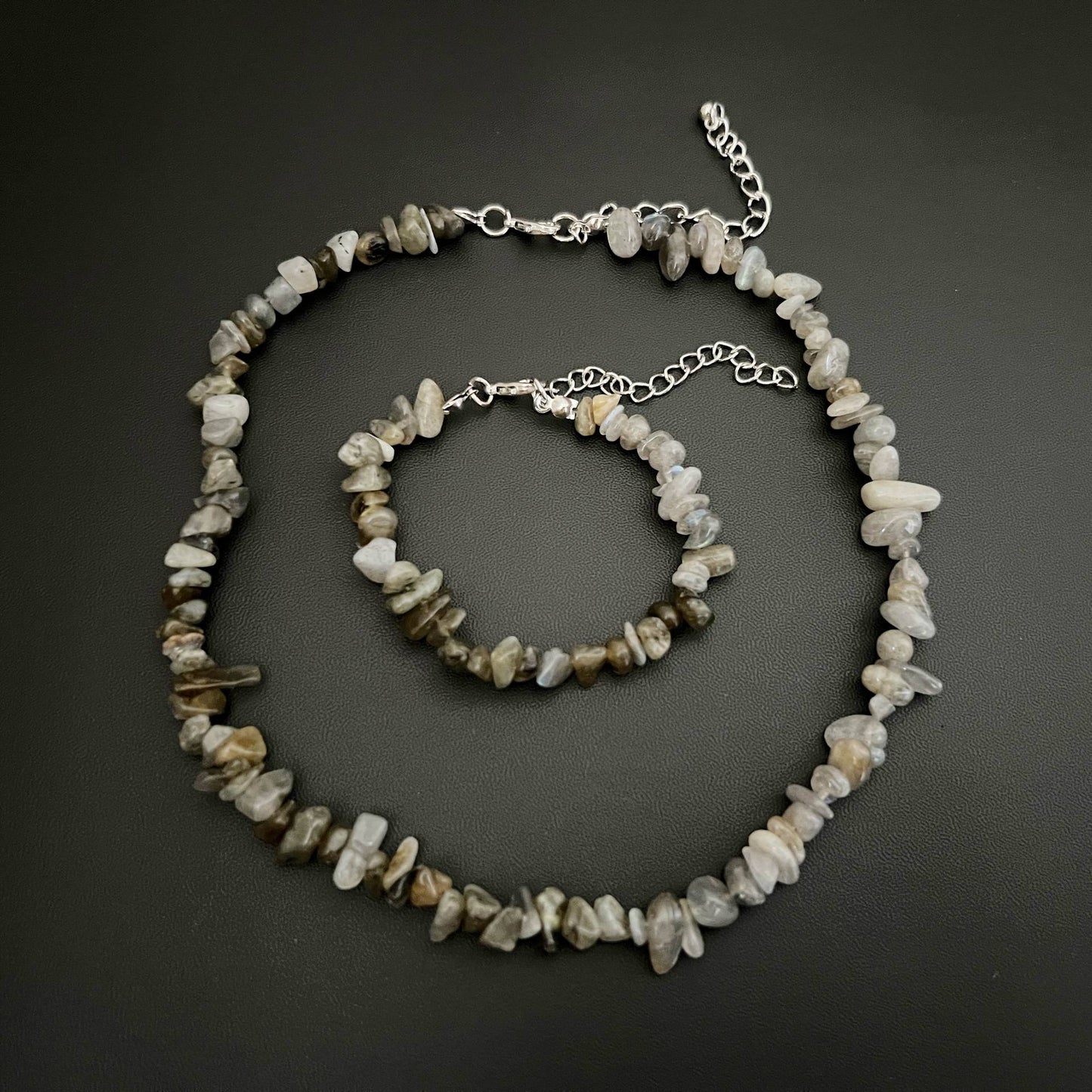Crystal Irregular Gravel Clavicle Chain Creative Necklaces