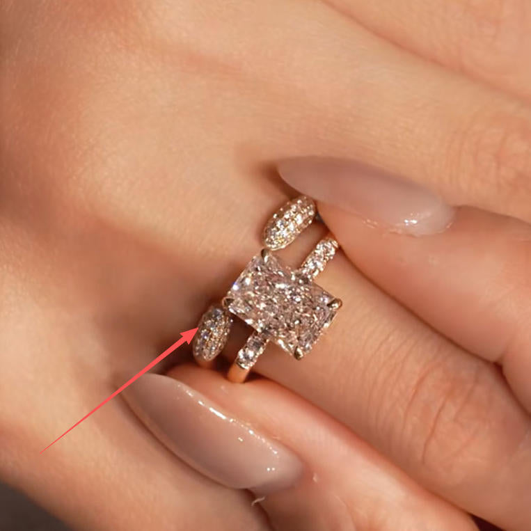 Unique Personality Design Combination High-grade Elegant Rings