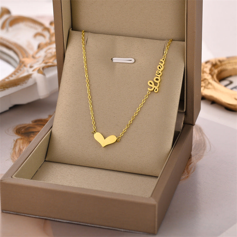 Accessories Fashion Personalized Simple Clavicle Chain Necklaces