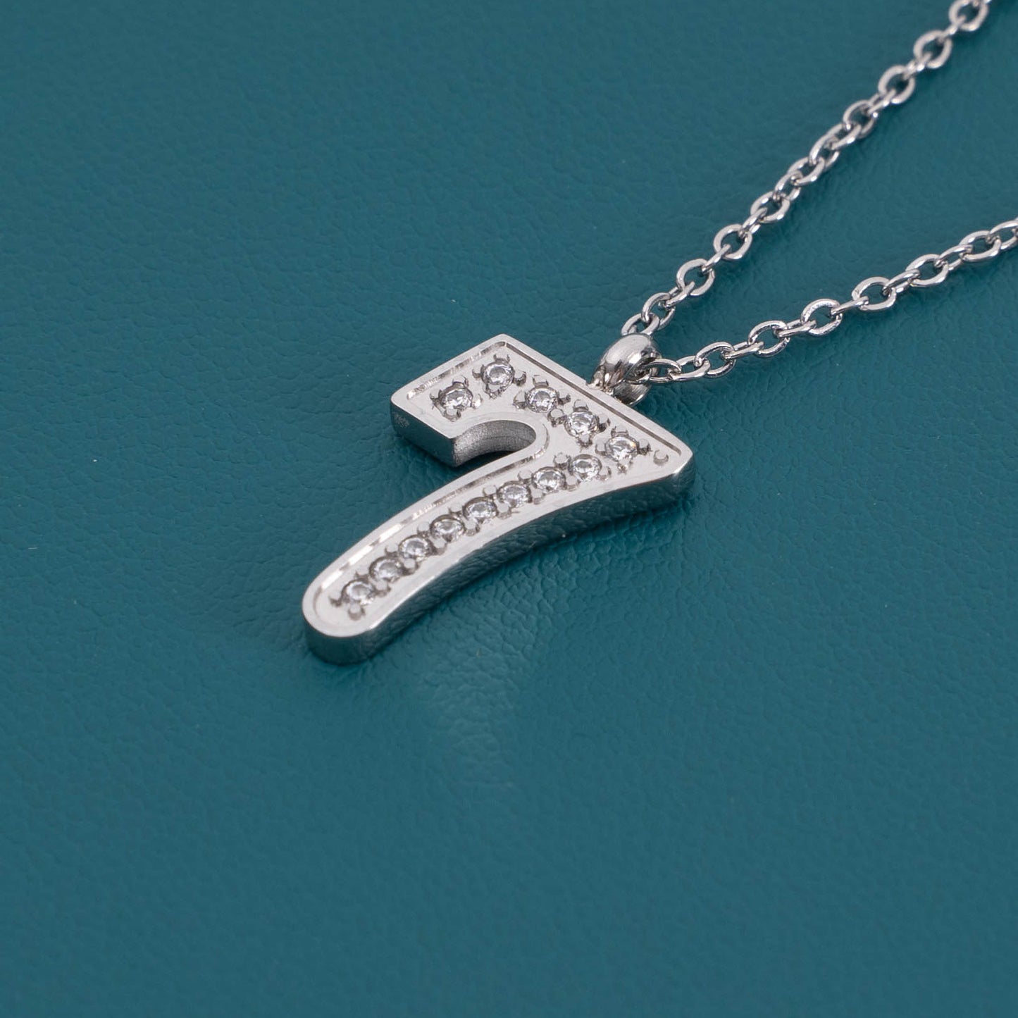 Stainless Steel Titanium Inlaid Zircon Fashion Necklaces