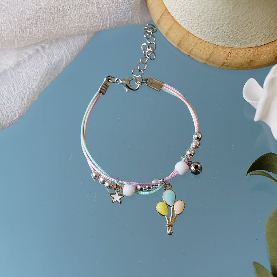 Personality Carrying Strap Unicorn Drop Oil Bracelets