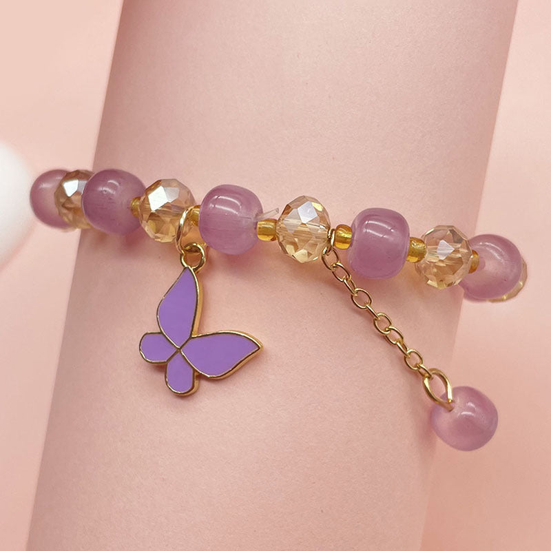 Style Lucky Butterfly Female Light Luxury Fashion Design Bracelets