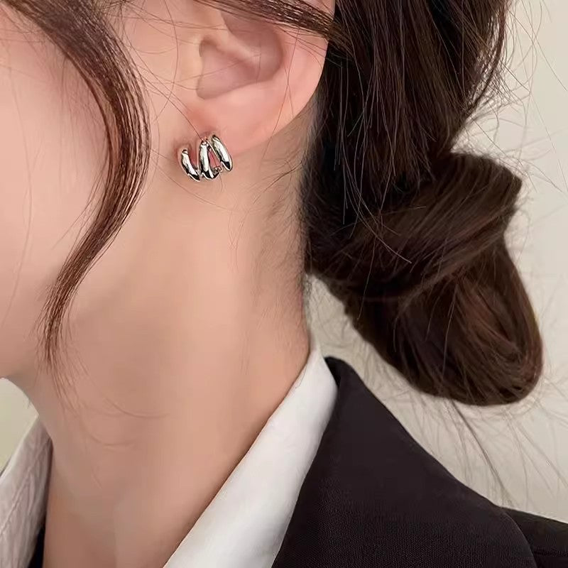 Women's Style High-grade Niche Unique Simple Graceful Earrings