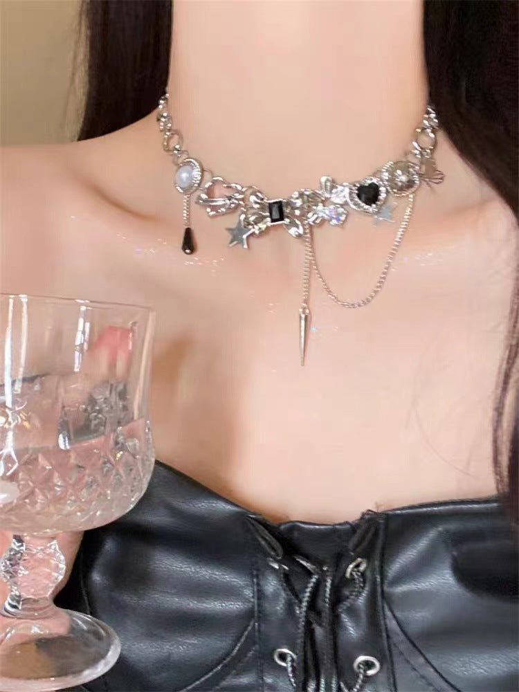 Women's Sweet Cool Style Twin For Light Luxury Necklaces