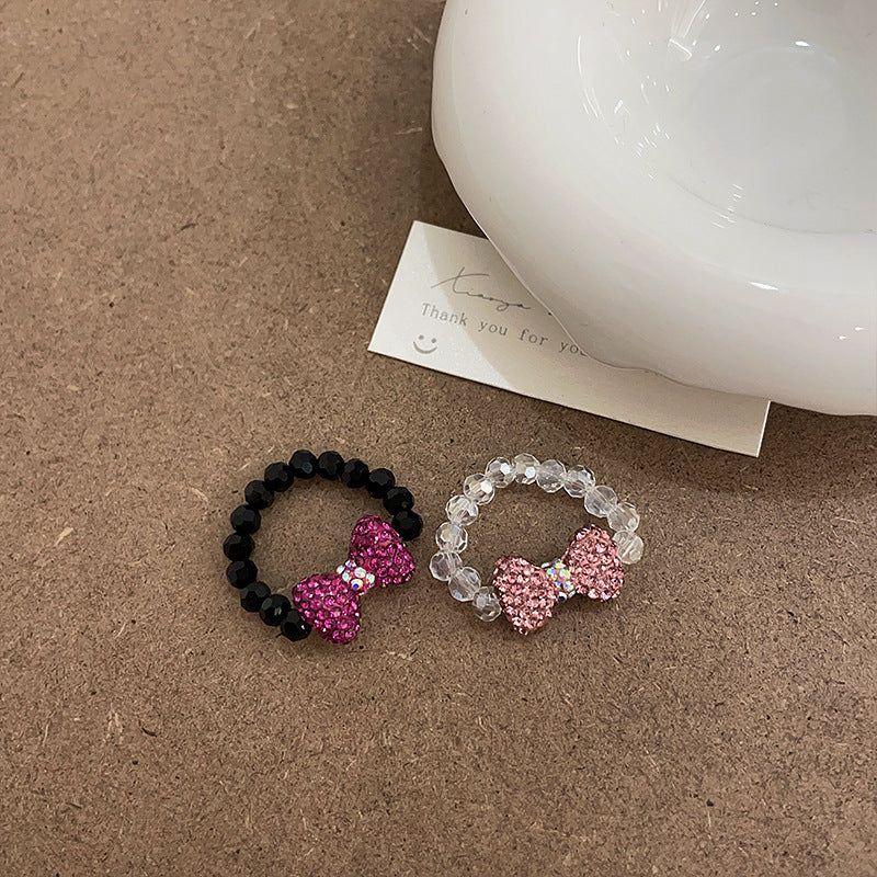 Women's For Niche Personality Sweet Cute Simple Rings