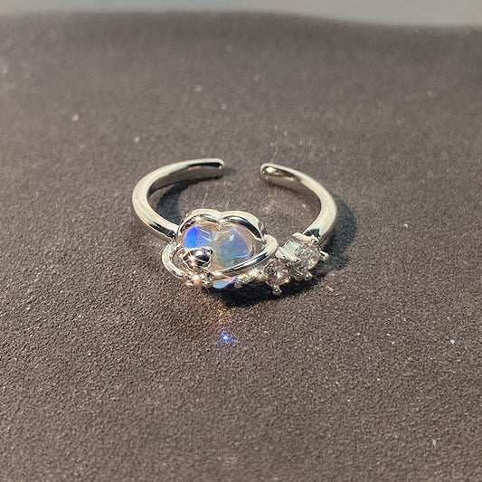 Design Irregular Simple Light Luxury High-grade French Rings