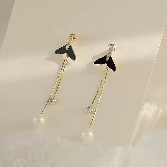 Women's Ear Elegance Retro Cute Pearl For Earrings