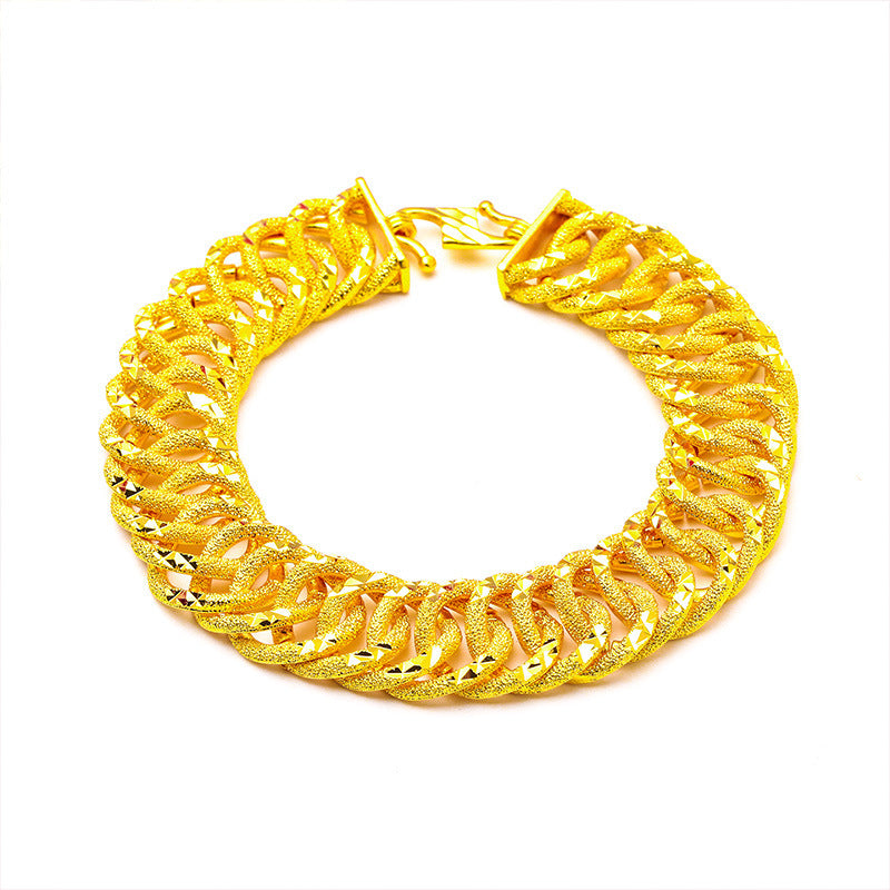 Men's Vietnam Placer Gold Accessories Jewellery Bracelets