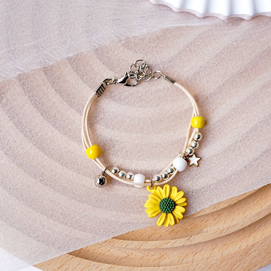 Women's Little Daisy Cute Girly Style Simple Bracelets