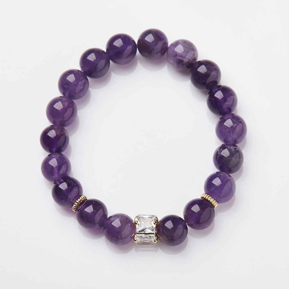 Fire Lucky Female Amethyst Ghost Design Bracelets