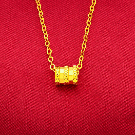 Women's Small Waist O-shaped Chain Thin Vietnam Necklaces