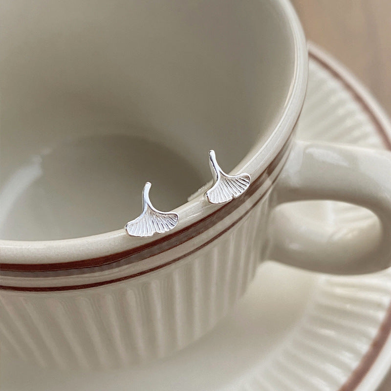 Women's For Simple Compact Love Heart Niche High Earrings