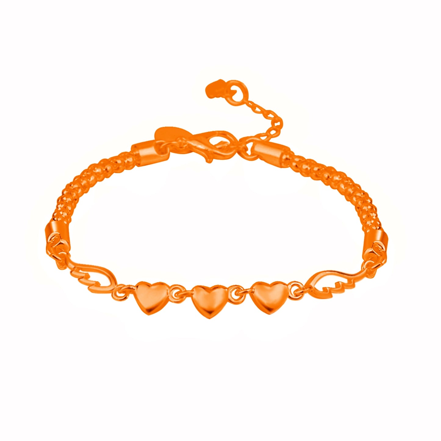 Gold Food Fashion Ornament Popular Heart Love Bracelets
