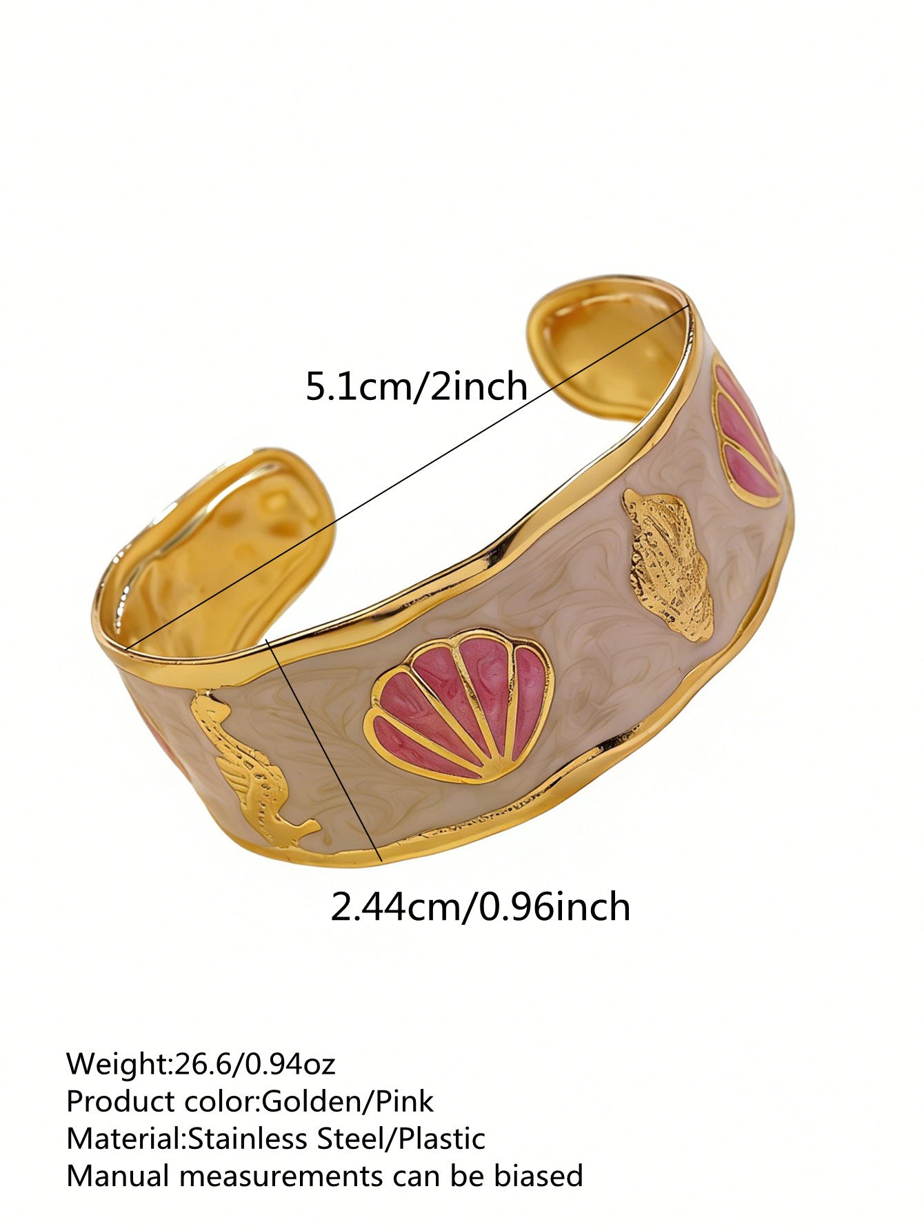 Steel Oil Dripping Cherry Special Interest Light Luxury Flowers Openings Bracelet