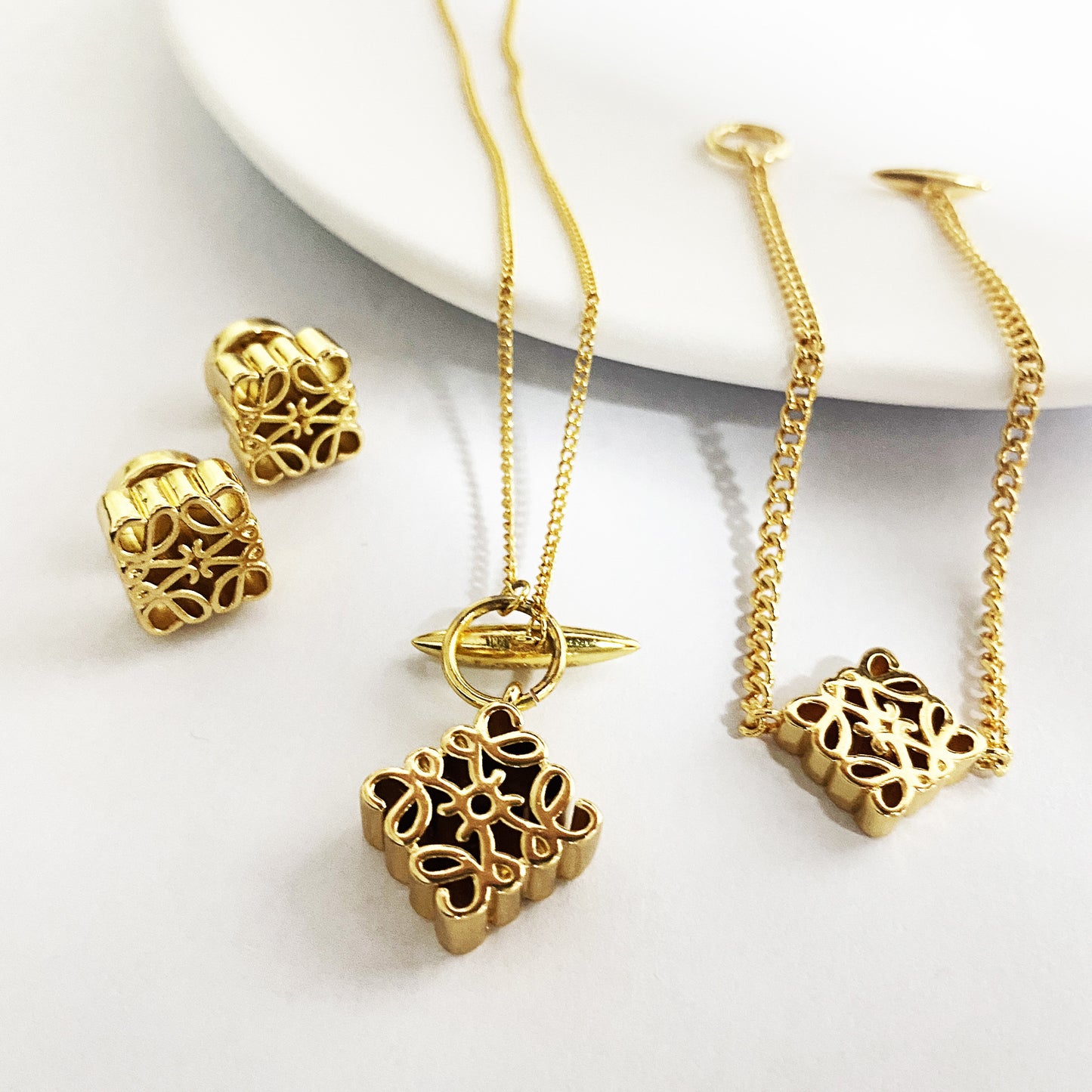 Gold Trendy Light Luxury Minority High-grade Necklaces