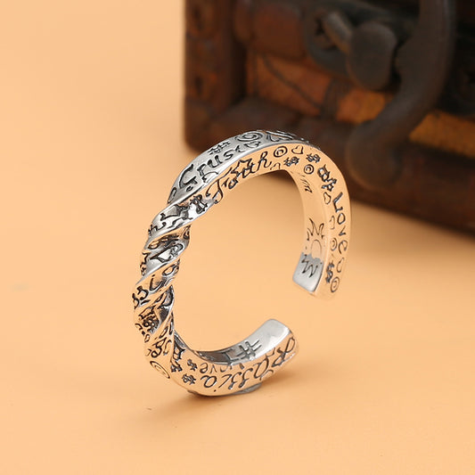 Personalized Opening Fashion Smiley Iti Hipster Rings