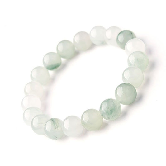 Beads Emerald Buddha Simple Style Fresh Color Bracelets