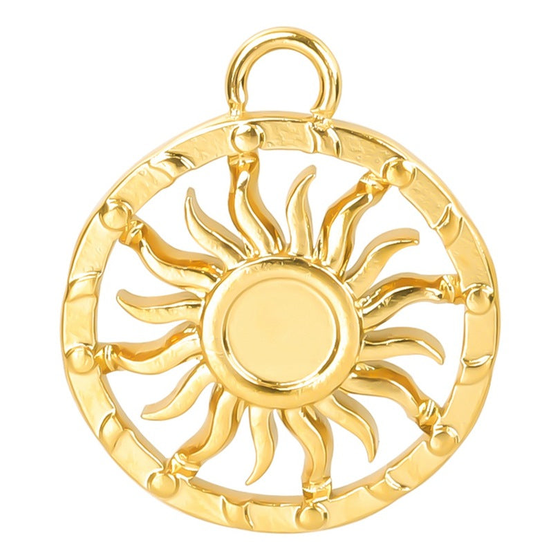 Sun Parts Handmade Ornament Vacuum Plating Necklaces