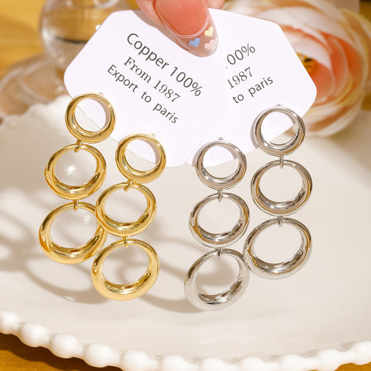 Commuter Simple Personalized Party Niche Design Earrings