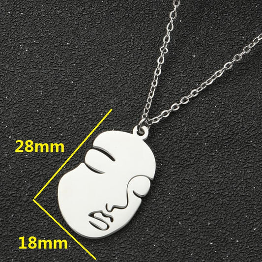 French Pattern Fresh Style Clavicle Chain Design Necklaces